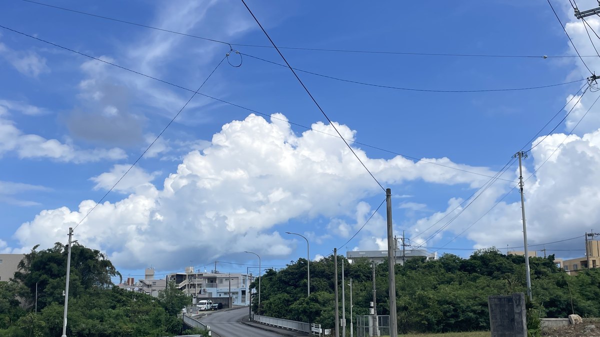 67歳介護パートの朝、出勤前の空