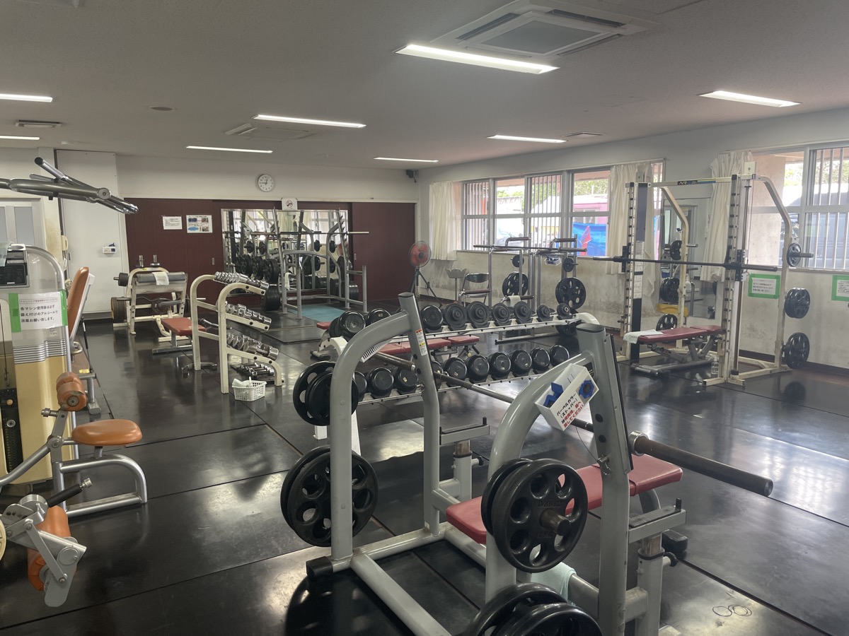67歳が週2回通っている市営ジムのトレーニングルーム