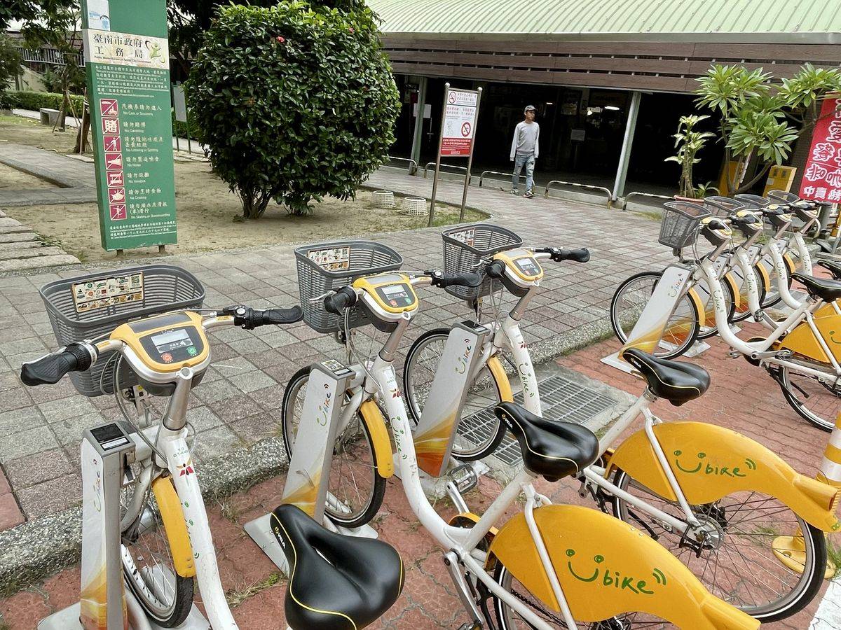 台南のYouBikeの置き場
