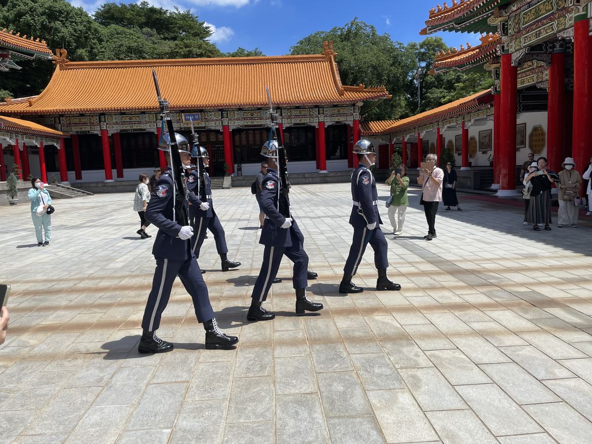 忠烈祠の衛兵交代式