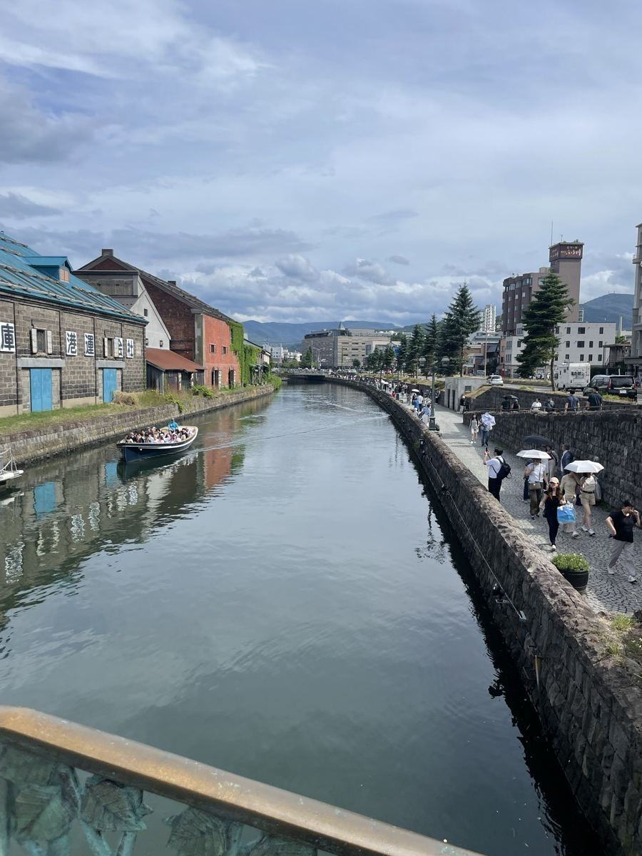 小樽運河と倉庫